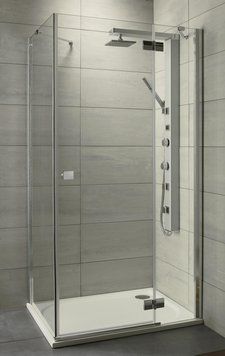 Душевая кабина Radaway Almatea KDJ 80x90 R (32146-01-08NR) профиль хром/стекло коричневое 209994 фото