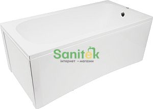 Ванна акриловая Besco Continea 140x70 (WAC-140-PK) без ножек 371322 фото