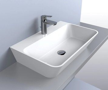 Умывальник Fancy Marble Lewi 610x400 мм (8806103) белый матовый 503970 фото
