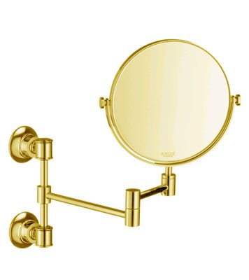Косметическое зеркало Axor Montreux 42090250 шлифованное золото 240969 фото