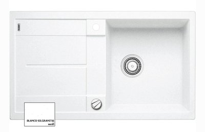 Гранітна мийка Blanco Metra 5S (513037) білий 142846 фото