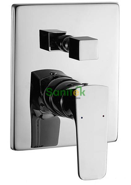 Змішувач для ванни та душу Imprese Valtice VR-10320(Z) прихованого монтажу (хром) 137189 фото