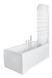 Ванна акриловая Besco Modern 130x70 (WAM-130-MO) без ножек 371470 фото 2