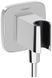Подключение для душевого шланга Hansgrohe FixFit Q 26887000 с держателем (хром) 547700 фото 1