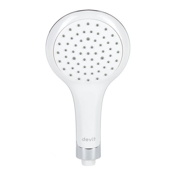 Душевая лейка Devit Iven 8504141HS (1 режим) хром/белый 311934 фото
