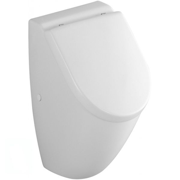 Писсуар Villeroy&Boch Subway 751301R1 (белый альпин ceramicplus) с отверстиями для крышки 158388 фото
