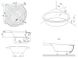 Ванна кварилова Villeroy&Boch Luxxus 145x145 (UBQ145LUX3V-96) яскраво-білий 153074 фото 2