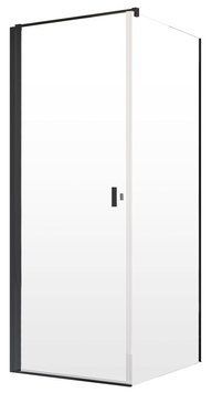 Душова кабіна Radaway Nes Black KDJ I 80x70 L (10022080-54-01L+10039070-01-01) чорний профіль/скло прозоре 281491 фото
