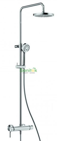 Душова система Kludi Logo Dual Shower System 6808505-00 (хром) 142484 фото