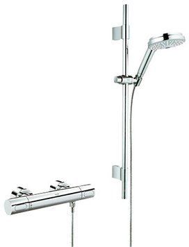 Смеситель для душа Grohe Grohtherm 3000 Cosmopolitan 34275000 с термостатом (хром) 7746 фото