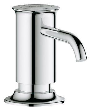 Дозатор для рідкого мила Grohe Authentic 40537000 (хром) 122522 фото