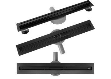 Душевой трап Rea Neox Slim Pro 80 (REA-G2710) черный 915769 фото