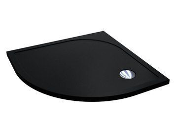 Душовий піддон Miraggio Madrid 800x800 (0000953) Mirastone Black 516882 фото