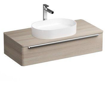 Тумба с умывальником Ravak SUD SD Freedom 1100 (X000001101+XJX01155001) сатиновое дерево 280674 фото