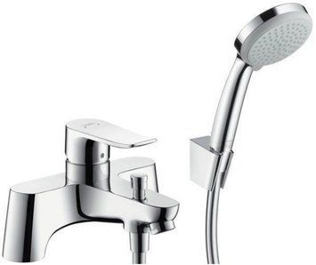 Смеситель для ванны Hansgrohe Metris 31422000 для установки на борт ванны (хром) 124969 фото