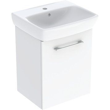 Тумба з умивальником Geberit Selnova Square 50 см (502.750.00.1) білий 696425 фото