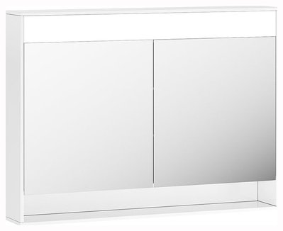Зеркало для ванной комнаты Ravak Step 1000x740 (X000001421) белое с LED подсветкой 435714 фото