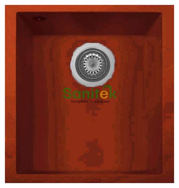 Гранітна мийка Telma Cube ON4110 ST Granite/Metal (70 copper) 147470 фото