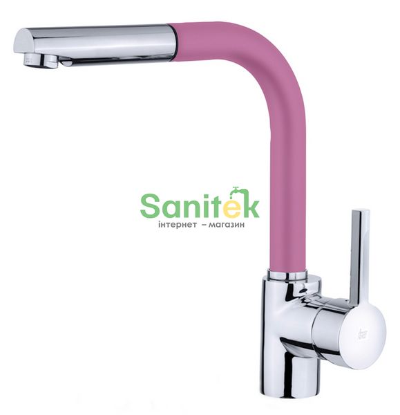 Змішувач для кухні Teka ARK 938 FP (23938120FP) з душем рожевий 134063 фото