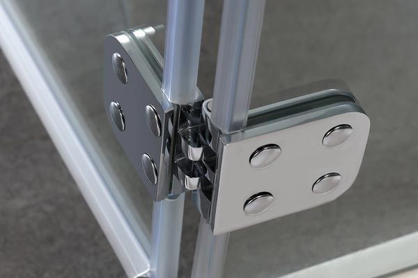 Душова кабіна Volle Benita 90x90 (10-22-905 L) хром-й профіль/прозоре скло з піддоном 151197 фото