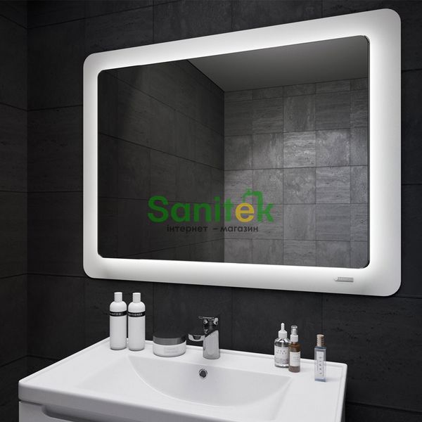 Зеркало для ванной комнаты Sanwerk Ultra Cosmo White 88x83см (ZU0000140) 138025 фото