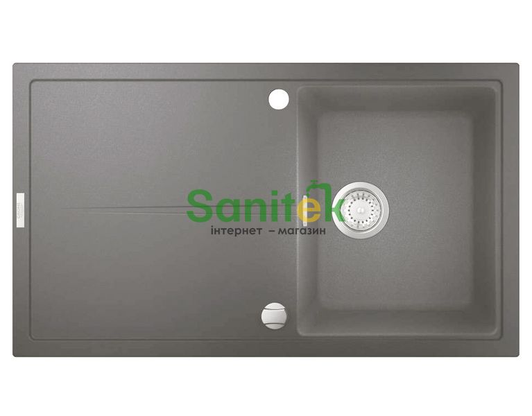 Гранітна мийка Grohe K400 86x50 (31640AT0) сірий граніт 277160 фото