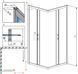 Душевая кабина Radaway Premium Plus C 90x90 (30453-01-08N) профиль хром/стекло коричневое 203401 фото 2