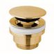 Донный клапан Paffoni Simple Rapid ZSCA050HGSP Clic-Clac (медное золото) 386741 фото 1