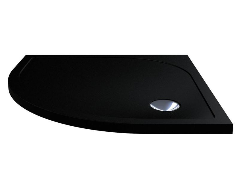 Душовий піддон Miraggio Madrid 800x800 (0000953) Mirastone Black 516882 фото
