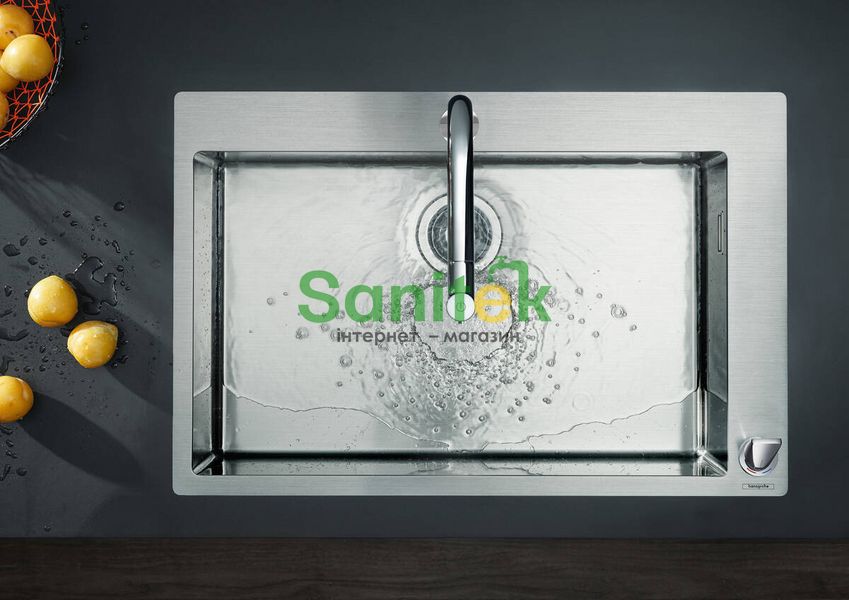 Кухонная мойка Hansgrohe S711-F660 (43302800) 304986 фото