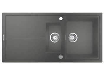 Гранітна мийка Grohe K400 100x50 (31642AT0) сірий граніт 277156 фото