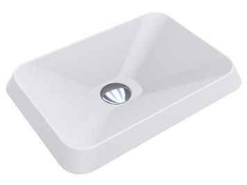 Умывальник Miraggio Albena 450x310 мм (0001063) Mirasoft белый матовый 502230 фото