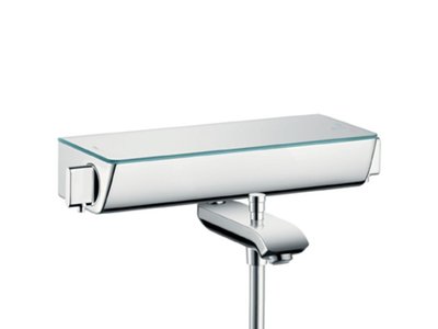 Змішувач для ванни Hansgrohe Ecostat Select 13141000 з термостатом (хром) 91465 фото