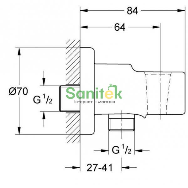 Душова система Grohe Grohtherm SmartControl 34614SC3 з термостатом (хром) 236153 фото