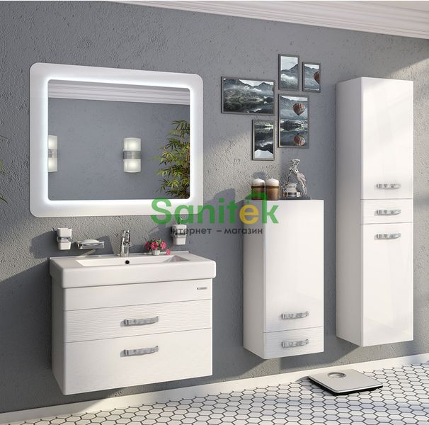 Зеркало для ванной комнаты Sanwerk Ultra Cosmo White 98x83см (ZU0000141) 138026 фото