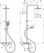 Душова система Hansgrohe Vernis Blend Showerpipe 200 1jet 26274000 з термостатом (хром) 436030 фото 2