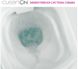 Унитаз-компакт Cersanit Carina Clean On 011 3/5 (559/516) с сиденьем Soft Close (дюропласт) 129846 фото 2