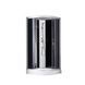 Душевой бокс Kroner 90x90 (EnzoSDCFG9090) профиль сатин/стекло серое 847592 фото 1
