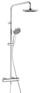 Душова система Kludi A-Qa Dual Shower System 6619505-00 з термостатом (хром) 142499 фото