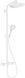 Душевая система Hansgrohe Croma Select S Showerpipe 280 26890700 с термостатом (белый матовый) 304915 фото 1