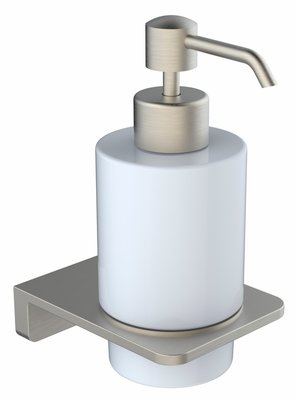 Дозатор для жидкого мыла Volle Solo 2510.230102 (матовый никель) 688623 фото