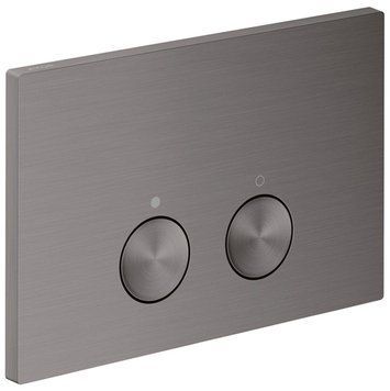 Змивна клавіша Axor FlushPlate 42530340 (Brushed Black Chrome) 970952 фото