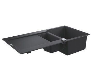 Гранітна мийка Grohe K500 100x50 (31646AP0) чорний граніт 277280 фото