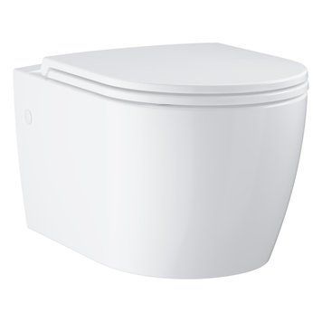 Унітаз підвісний Grohe Bau Ceramic Rimless 103860SH00 із сидінням soft close 972573 фото