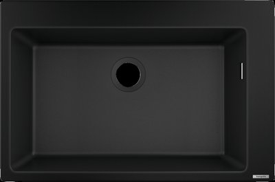 Гранітна мийка Hansgrohe S510-F660 GS 43313170 (чорний графіт) 305096 фото