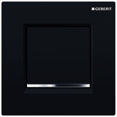 Змивна клавіша для пісуару Geberit Sigma 30 (116.017.KM.1) чорний/хром глянець/чорний 140789 фото