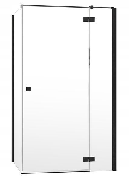 Душевая дверь Radaway Essenza New Black KDJ 80 R (385043-54-01R) чёрный профиль/стекло прозрачное 279346 фото