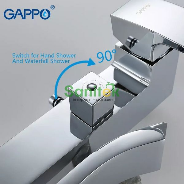 Душова система Gappo G2407 (хром) 927162 фото