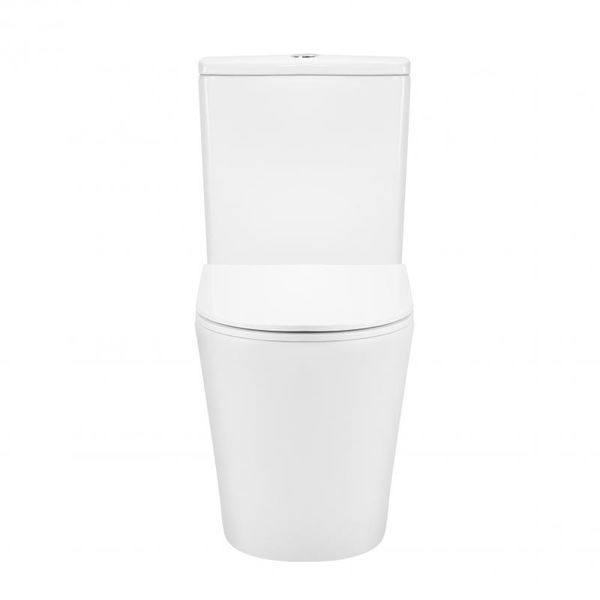 Унітаз-компакт Qtap Scorpio Ultra Quiet (QT14222125AUQW) з сидінням Slim Soft-close 831301 фото