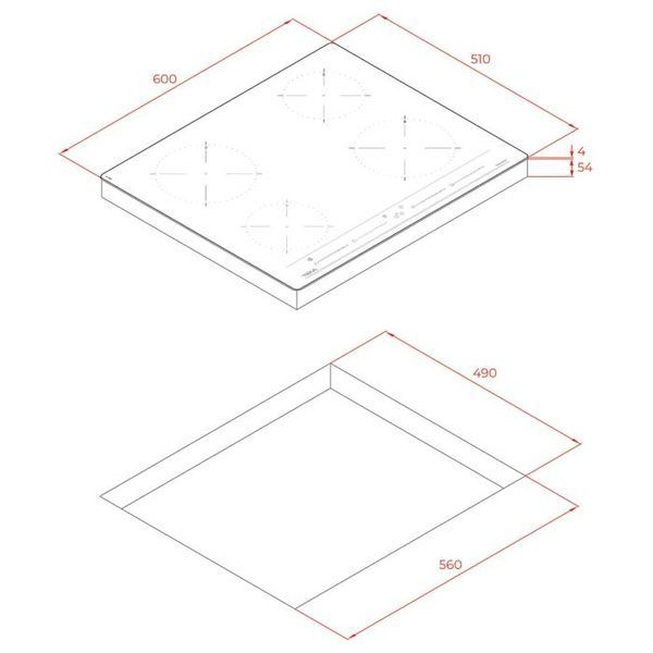 Варочная поверхность электрическая Teka IZC 64010 MSS BK (112520015) индукционная чёрный 413853 фото